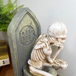 Darthome Limited Halloween Skeleton On The Toilet Ornament -Décor Dreams Shop IMG E2964