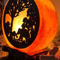 Darthome Limited Elephant Sunset Salt Lamp -Décor Dreams Shop IMG E2969