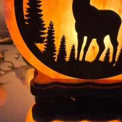 Darthome Limited Winter Stag Salt Lamp -Décor Dreams Shop IMG E2983