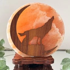 Darthome Limited Howling Fox Himalayan Salt Lamp -Décor Dreams Shop IMG E3075