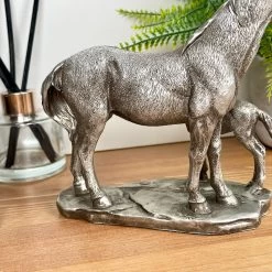 Darthome Limited Silver Horse & Foal Ornament 18 Darthome Limited Silver Horse & Foal Ornament -Décor Dreams Shop IMG E3149