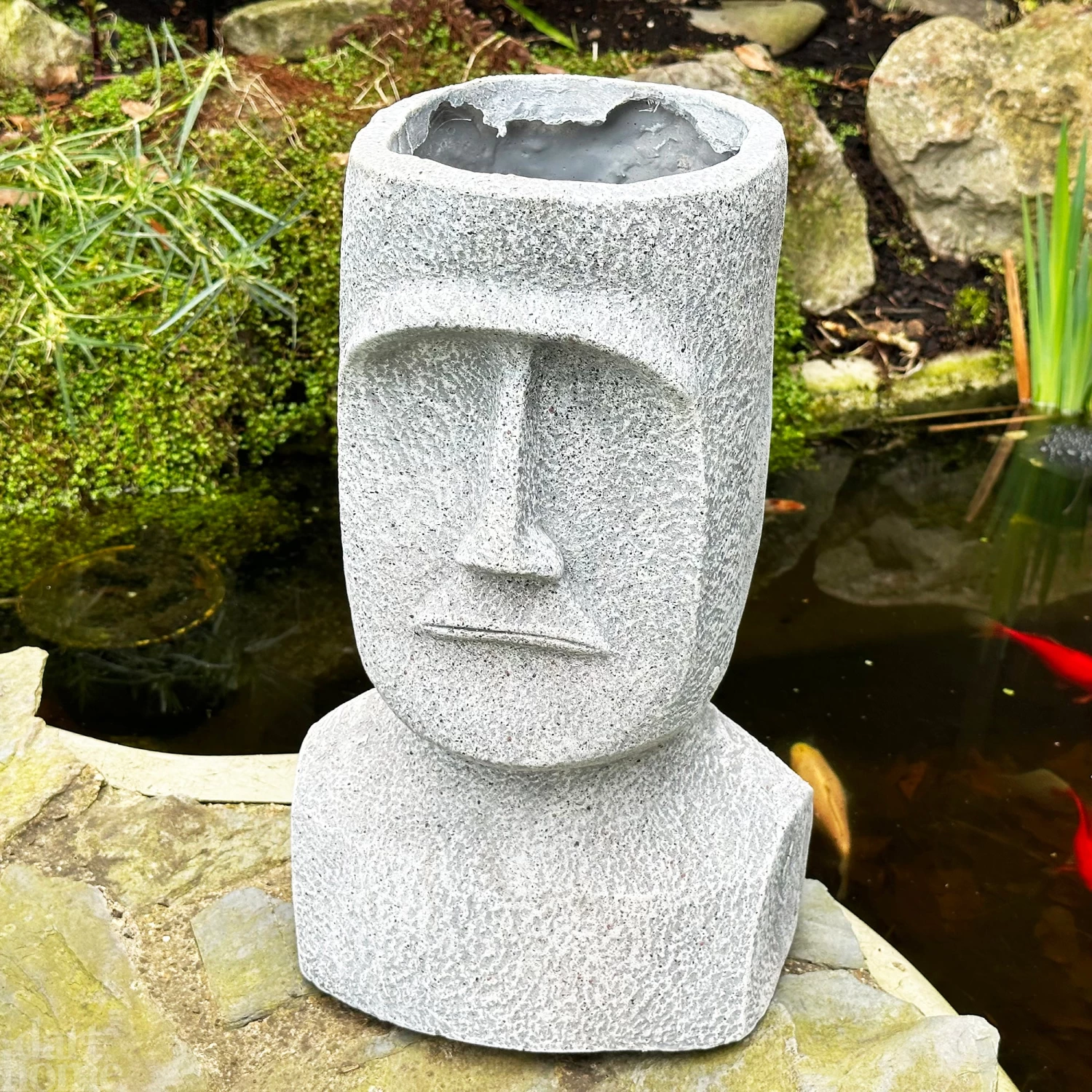 Darthome Limited Large Easter Island Head Planter 3 Darthome Limited Large Easter Island Head Planter