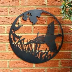 Darthome Limited Flying Pheasant Silhouette Garden Wall Art -Décor Dreams Shop IMG E3571