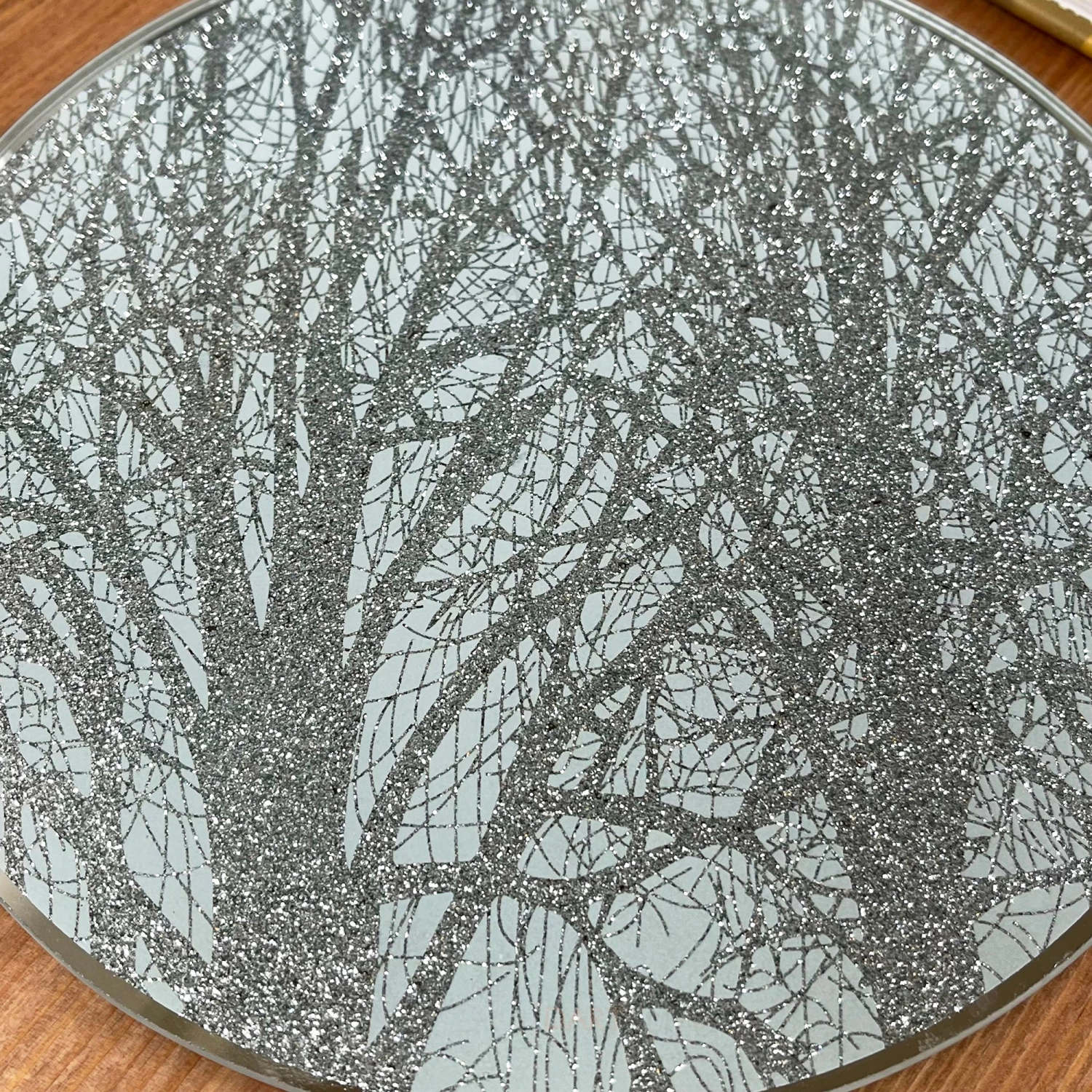 Darthome Limited Set Of 2 Woodland Glass Candle Plates 20cm 5 Darthome Limited Set Of 2 Woodland Glass Candle Plates 20cm - Image 3