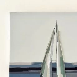 Darthome Limited Blue Abstract Boat Canvas -Décor Dreams Shop IMG E3661