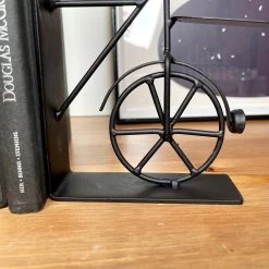Darthome Limited Black Bicycle Bookends Set -Décor Dreams Shop IMG E3668