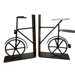 Darthome Limited Black Bicycle Bookends Set -Décor Dreams Shop IMG E3670copy