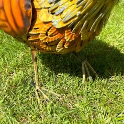 Darthome Limited Metal Feeding Hen Garden Ornament -Décor Dreams Shop IMG E3720 edited6