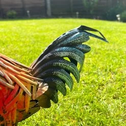 Darthome Limited Metal Rooster Garden Ornament 26cm -Décor Dreams Shop IMG E3729 edited14