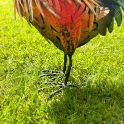 Darthome Limited Metal Rooster Garden Ornament 26cm -Décor Dreams Shop IMG E3731 edited16