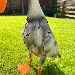 Darthome Limited Metal Pelican With Fish Garden Ornament -Décor Dreams Shop IMG E3748 edited33