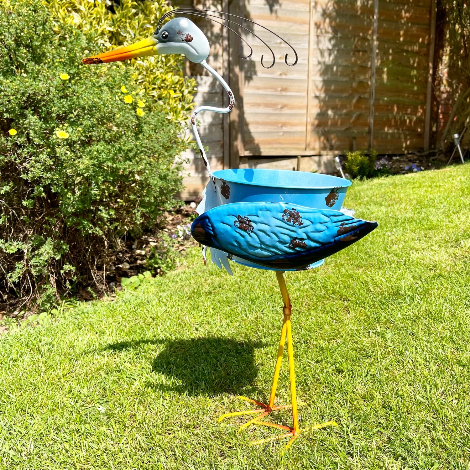 Darthome Limited Heron Plant Pot Ornament 3 Darthome Limited Heron Plant Pot Ornament