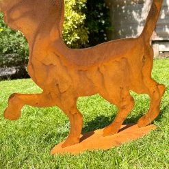 Darthome Limited Rusty Cat Garden Ornament Large -Décor Dreams Shop IMG E3842 edited120