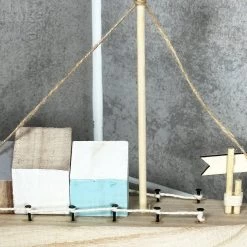 Darthome Limited Wooden Brown Boat Houses Ornament -Décor Dreams Shop IMG E3868