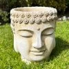 Darthome Limited Cement Buddha Head Planter - White -Décor Dreams Shop IMG E3870 edited143
