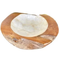 Darthome Limited Teak Root Pearl Bowl 25cm 13 Darthome Limited Teak Root Pearl Bowl 25cm -Décor Dreams Shop IMG E3946copy
