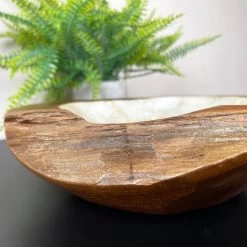 Darthome Limited Teak Root Pearl Bowl 25cm 11 Darthome Limited Teak Root Pearl Bowl 25cm -Décor Dreams Shop IMG E3951