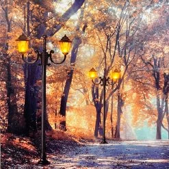 Darthome Limited Rectangular Autumn Forest LED Canvas -Décor Dreams Shop IMG E4199 edited124