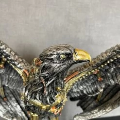 Darthome Limited Silver Steampunk Eagle Ornament -Décor Dreams Shop IMG E4292
