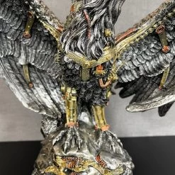 Darthome Limited Silver Steampunk Eagle Ornament -Décor Dreams Shop IMG E4293