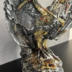 Darthome Limited Silver Steampunk Eagle Ornament -Décor Dreams Shop IMG E4295