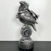 Darthome Limited Silver Steampunk Pilot Bird Ornament -Décor Dreams Shop IMG E4341