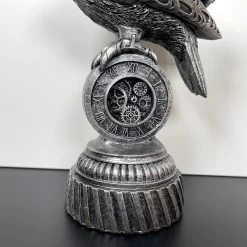 Darthome Limited Silver Steampunk Pilot Bird Ornament 16 Darthome Limited Silver Steampunk Pilot Bird Ornament -Décor Dreams Shop IMG E4344