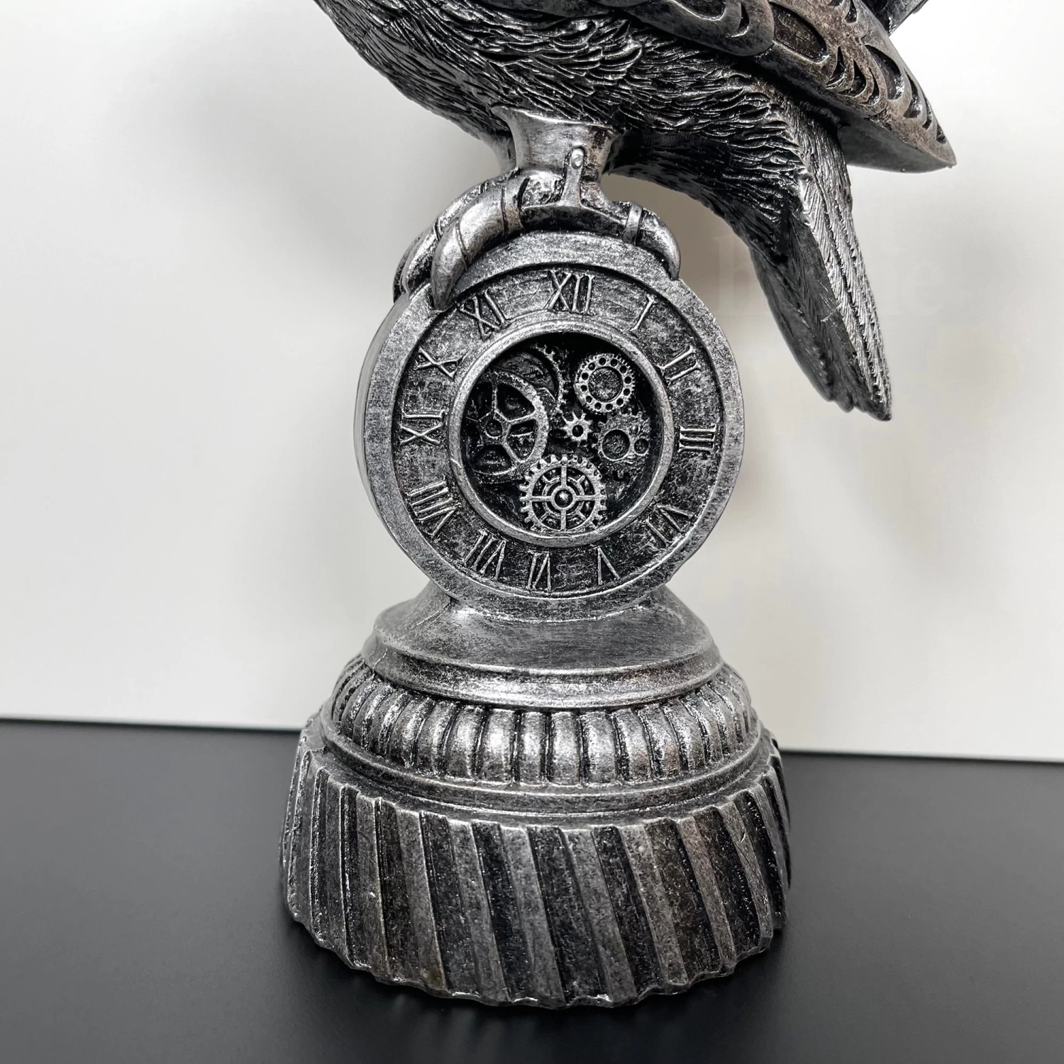 Darthome Limited Silver Steampunk Pilot Bird Ornament 6 Darthome Limited Silver Steampunk Pilot Bird Ornament - Image 4