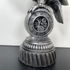 Darthome Limited Silver Steampunk Pilot Bird Ornament 17 Darthome Limited Silver Steampunk Pilot Bird Ornament -Décor Dreams Shop IMG E4345