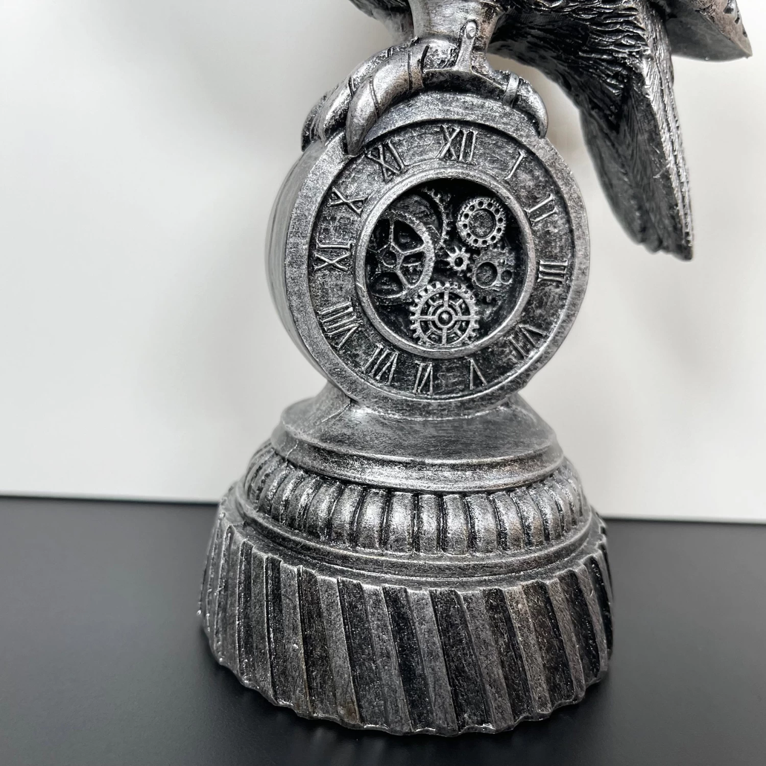 Darthome Limited Silver Steampunk Pilot Bird Ornament 7 Darthome Limited Silver Steampunk Pilot Bird Ornament - Image 5