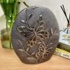 Darthome Limited Gun Metal Ceramic Butterfly Vase -Décor Dreams Shop IMG E4346 edited27