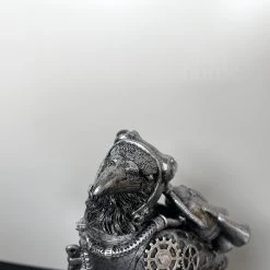 Darthome Limited Silver Steampunk Pilot Bird Ornament 19 Darthome Limited Silver Steampunk Pilot Bird Ornament -Décor Dreams Shop IMG E4347