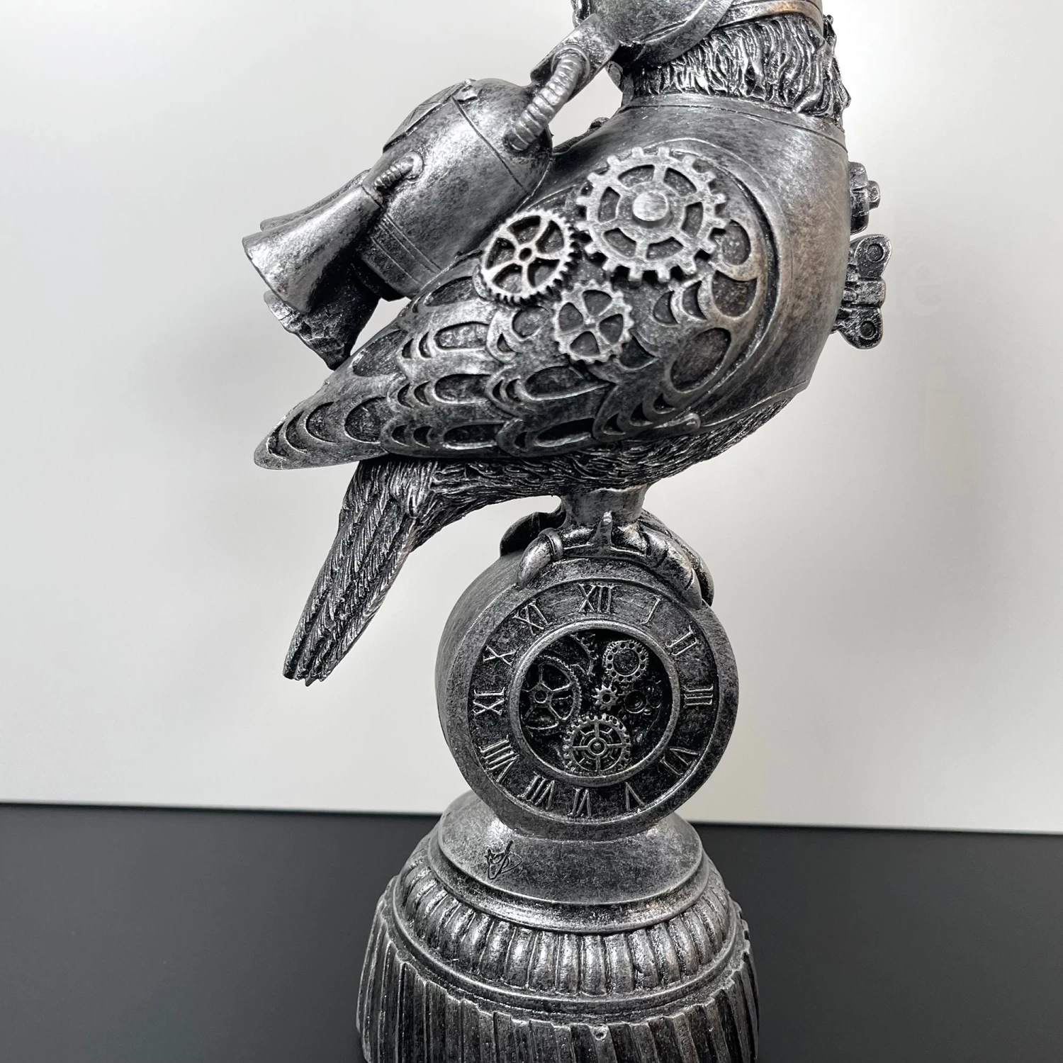Darthome Limited Silver Steampunk Pilot Bird Ornament 11 Darthome Limited Silver Steampunk Pilot Bird Ornament - Image 9