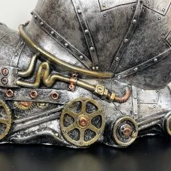 Darthome Limited Silver Steampunk Snail Ornament -Décor Dreams Shop IMG E4363