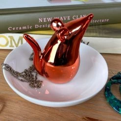 Darthome Limited Rose Gold Mouse Trinket Dish -Décor Dreams Shop IMG E4418
