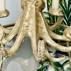 Darthome Limited Gold Ollie Octopus Candlestick Holder -Décor Dreams Shop IMG E4540