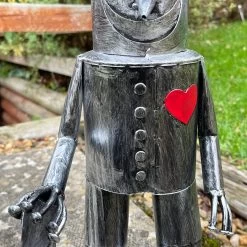 Darthome Limited Silver Tin Man Garden Sculpture -Décor Dreams Shop IMG E4653
