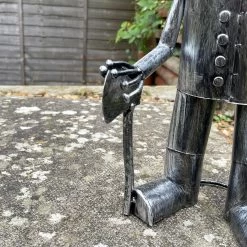 Darthome Limited Silver Tin Man Garden Sculpture -Décor Dreams Shop IMG E4655