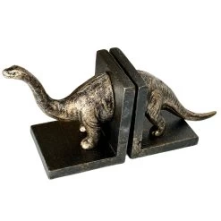 Darthome Limited Cast Iron Bronze Brontosaurus Bookends -Décor Dreams Shop IMG E4658copy