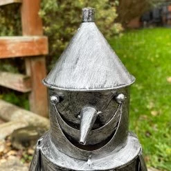 Darthome Limited Silver Tin Man Garden Sculpture -Décor Dreams Shop IMG E4660