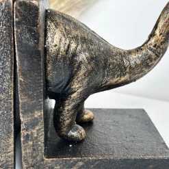 Darthome Limited Cast Iron Bronze Brontosaurus Bookends -Décor Dreams Shop IMG E4661 f16d958f 9670 470b 9faf 24e08b29a5b3