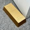 Darthome Limited Cast Iron Gold Bar Doorstop -Décor Dreams Shop IMG E4713