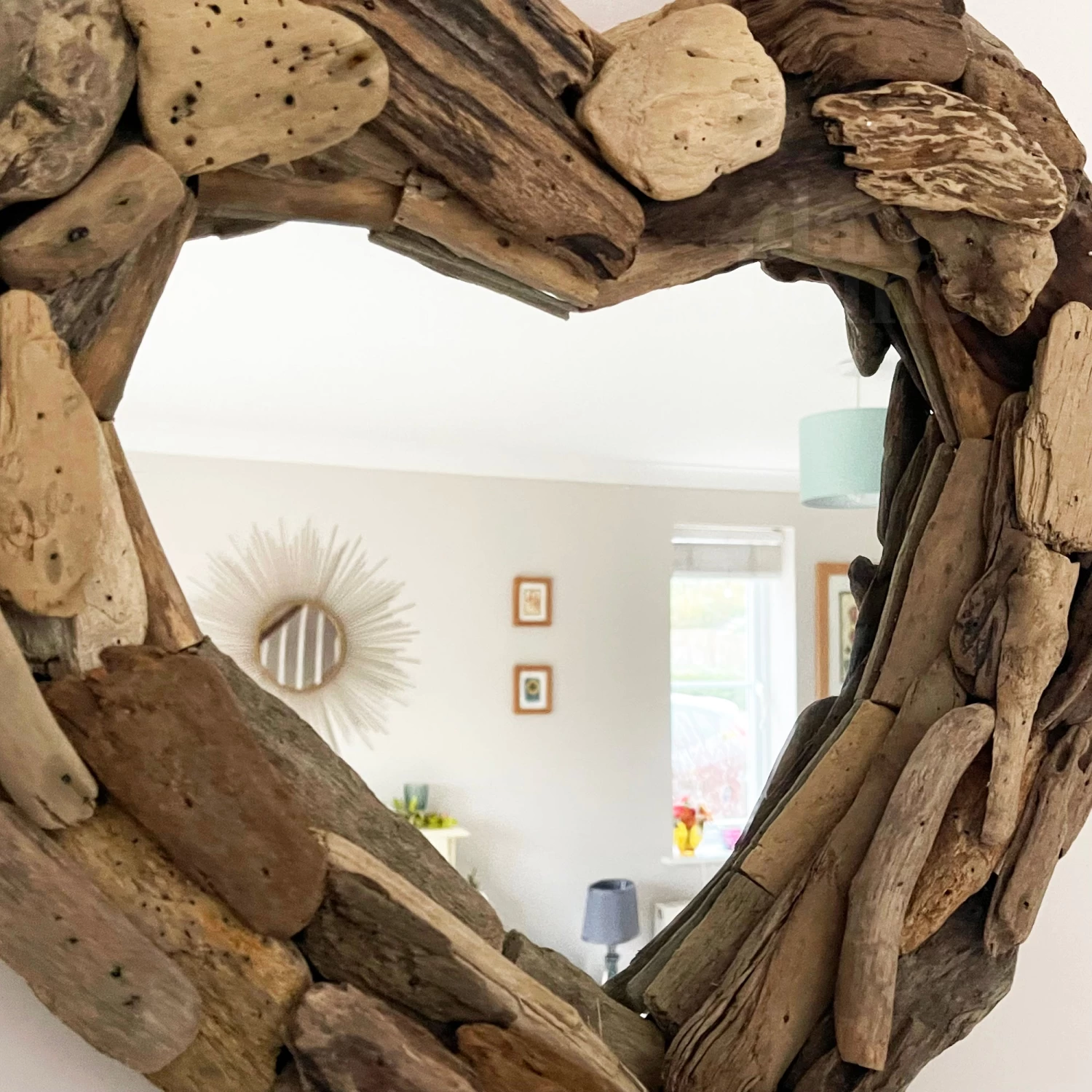 Darthome Limited Driftwood Love Heart Wall Mirror 7 Darthome Limited Driftwood Love Heart Wall Mirror - Image 5