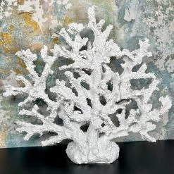 Darthome Limited White Resin Fire Coral Sculpture -Décor Dreams Shop IMG E5150