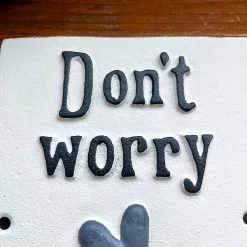 Darthome Limited Dont Worry Bee Happy Cast Iron Sign -Décor Dreams Shop IMG E5242 edited7