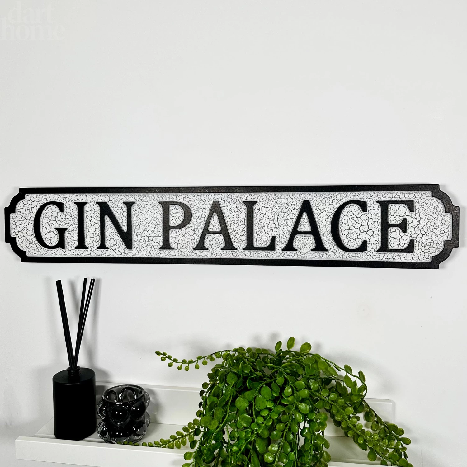 Darthome Limited Crackled Gin Palace Street Sign 3 Darthome Limited Crackled Gin Palace Street Sign