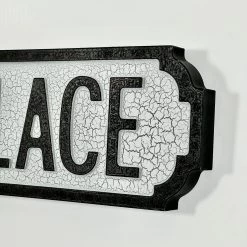 Darthome Limited Crackled Prosecco Palace Street Sign -Décor Dreams Shop IMG E5286