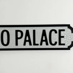 Darthome Limited Crackled Prosecco Palace Street Sign -Décor Dreams Shop IMG E5289 a165adb8 5cc5 4407 97db 68e892a79117