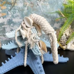 Darthome Limited Blue & White Starfish In Rope Ornament -Décor Dreams Shop IMG E5301