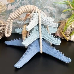 Darthome Limited Blue & White Starfish In Rope Ornament -Décor Dreams Shop IMG E5305